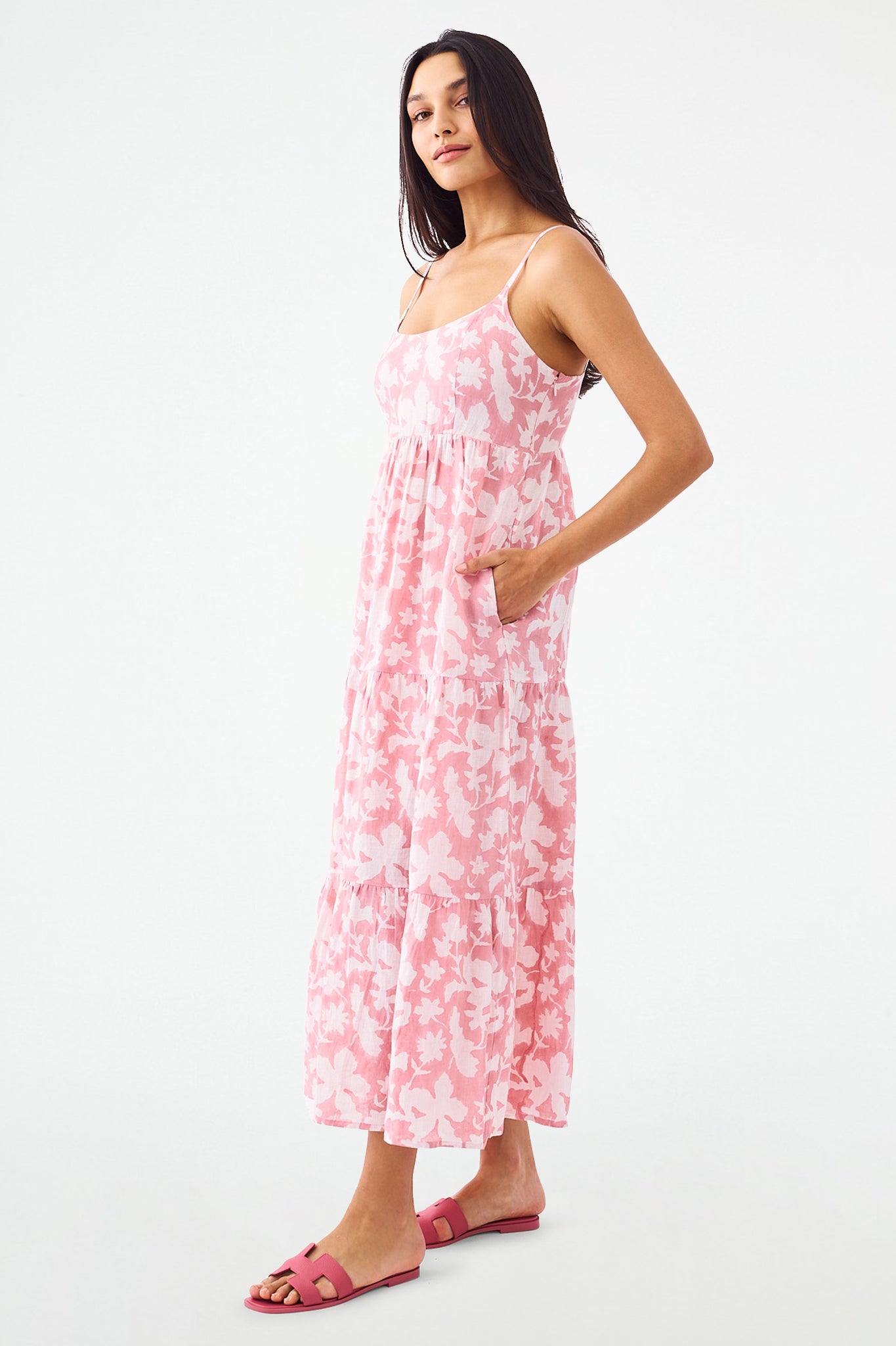 Roller Rabbit Poppy Shadow Anelli Dress Rose  view 4