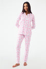 Roller Rabbit Sleepy Sloth Pajamas Pink