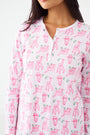 Roller Rabbit Sleepy Sloth Pajamas Pink