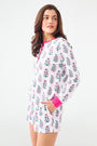 Roller Rabbit Wild Rose Hunter Pajamas Pink