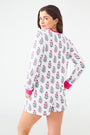 Roller Rabbit Wild Rose Hunter Pajamas Pink