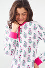 Roller Rabbit Wild Rose Hunter Pajamas Pink