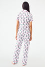 Roller Rabbit Wild Rose Fiora Pajamas Pink