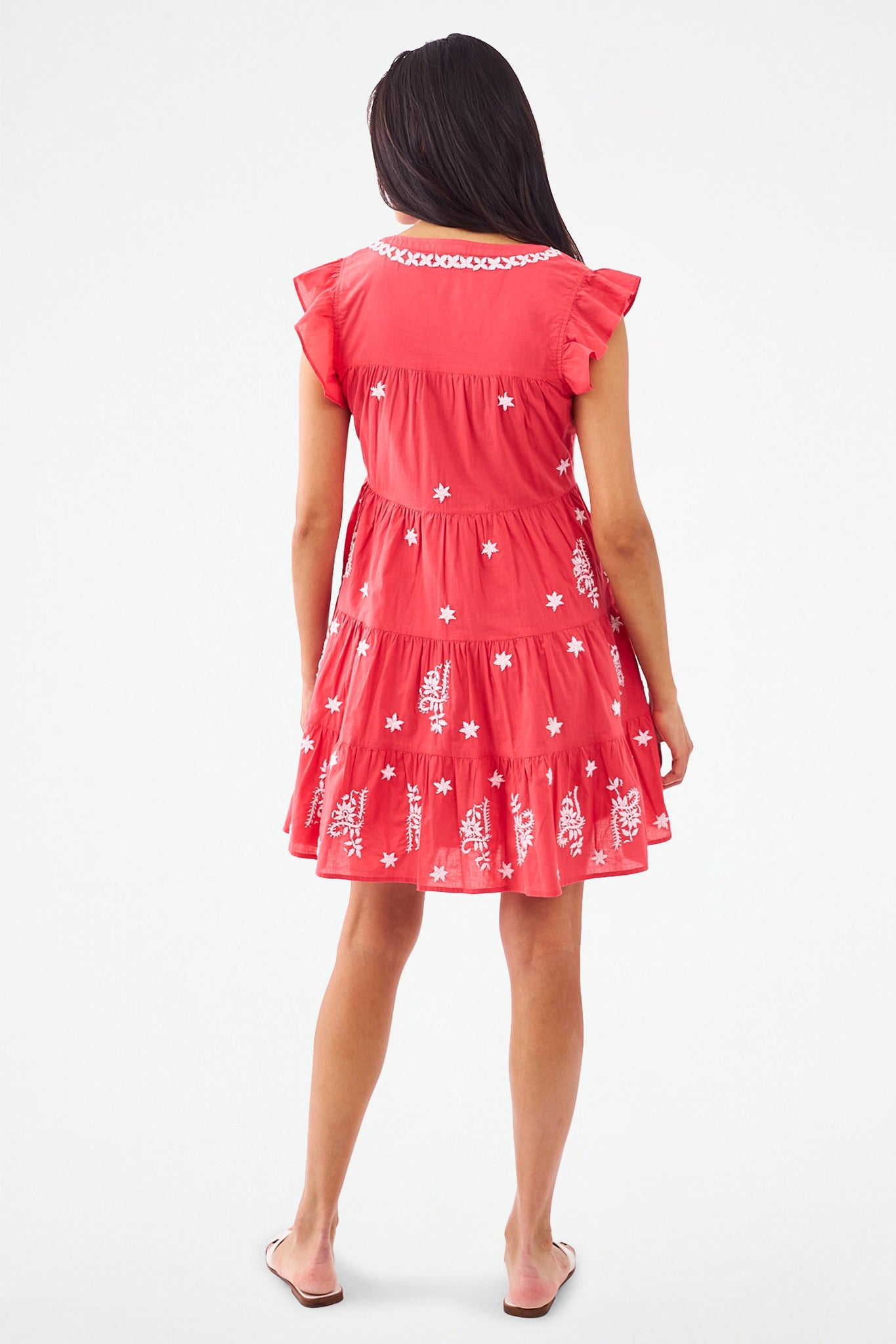 Roller Rabbit Vanna Embroidery Pippa Dress Red view 6