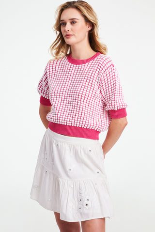 Square Knit Hattie Sweater