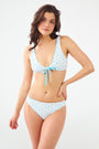 Roller Rabbit Catalina/Pop Hearts Adella Reversible Bikini Bottom Teal