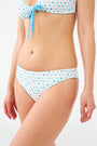 Roller Rabbit Catalina/Pop Hearts Adella Reversible Bikini Bottom Teal