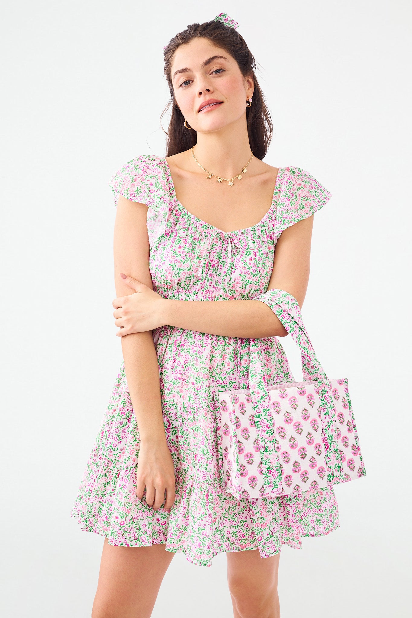 Roller Rabbit Moonflower Pipette Dress view 4