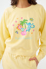 Roller Rabbit Pool Party Crewneck Yellow