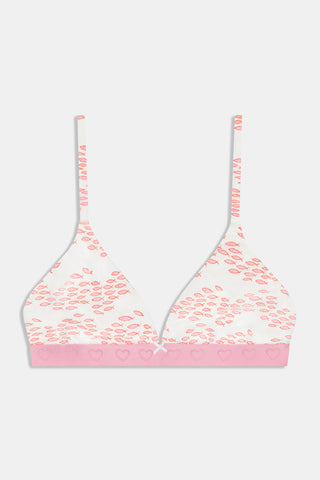 Roller Rabbit Pink Minnows York Bralette