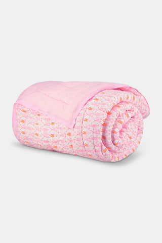 Spring Bloom Monkey Quilt