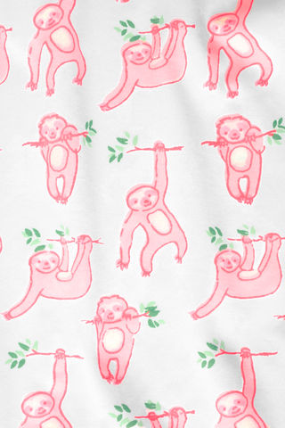 Kids Sleepy Sloth Pajamas