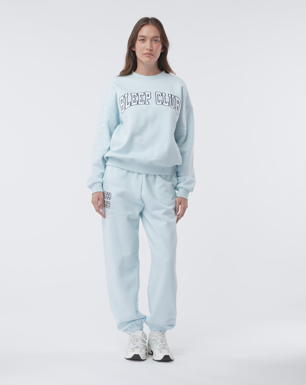 Roller Rabbit Ice Blue Sleep Club Andie Sweatshirt