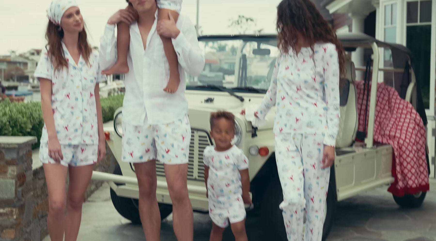 Roller Rabbit Long Weekend Collection Homepage Video Featuring PJs, Ready-to-Wear, and more.