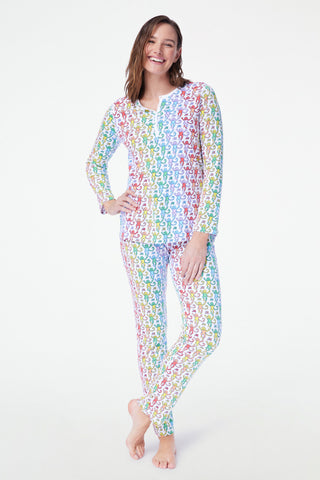 Roller Rabbit Disco Monkey Pajamas