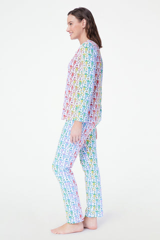 Roller Rabbit Disco Monkey Pajamas