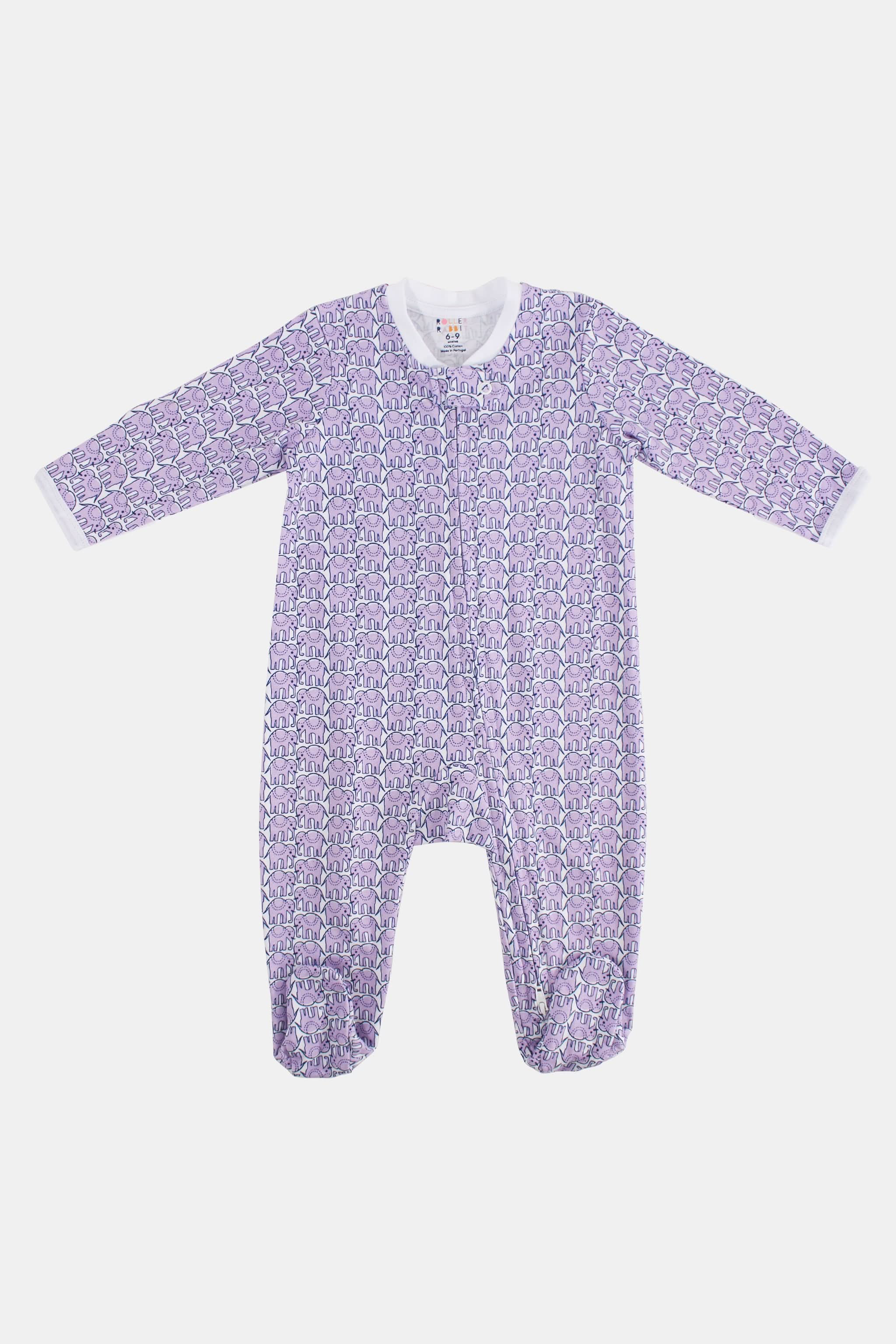 Neutral Baby Bunny Pocket Footsie main image 1