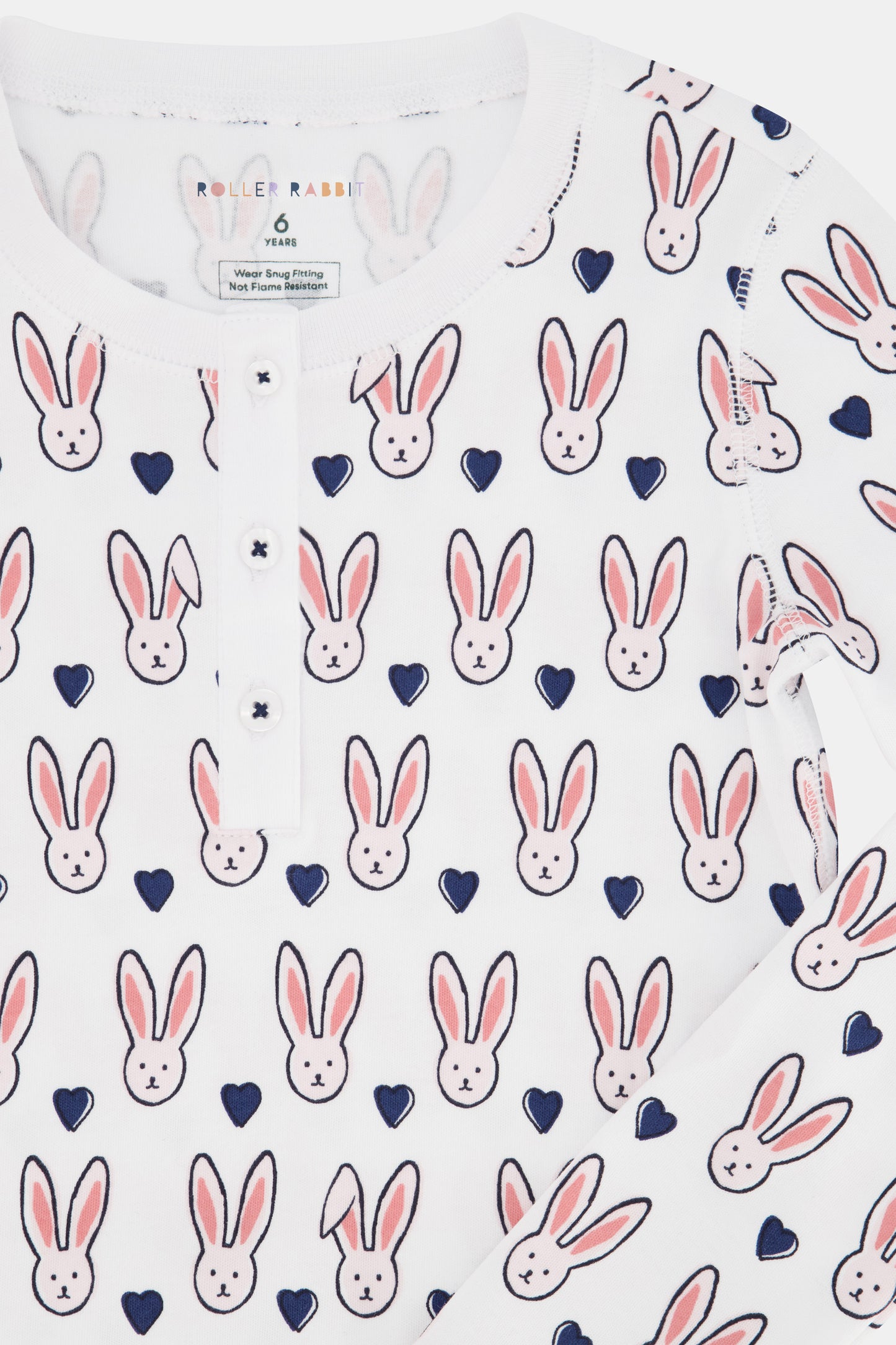 Roller Rabbit Kids Love Bunnies Pajamas