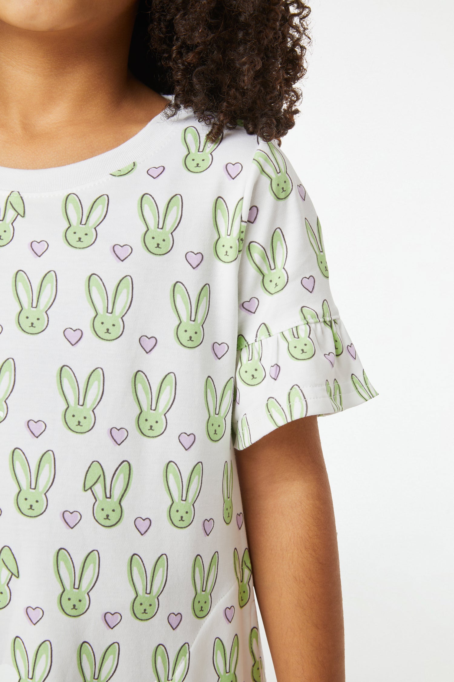 Roller Rabbit White Kids Love Bunnies Esme Dress