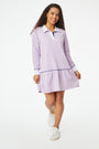 Roller Rabbit Lilac Love Stripe Cahya Dress