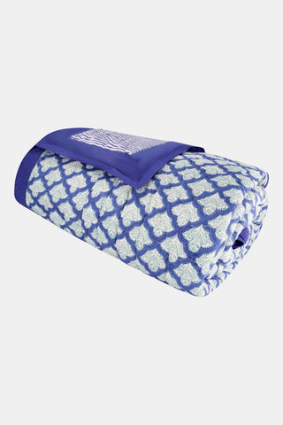 Roller Rabbit Blue Jemina Quilt