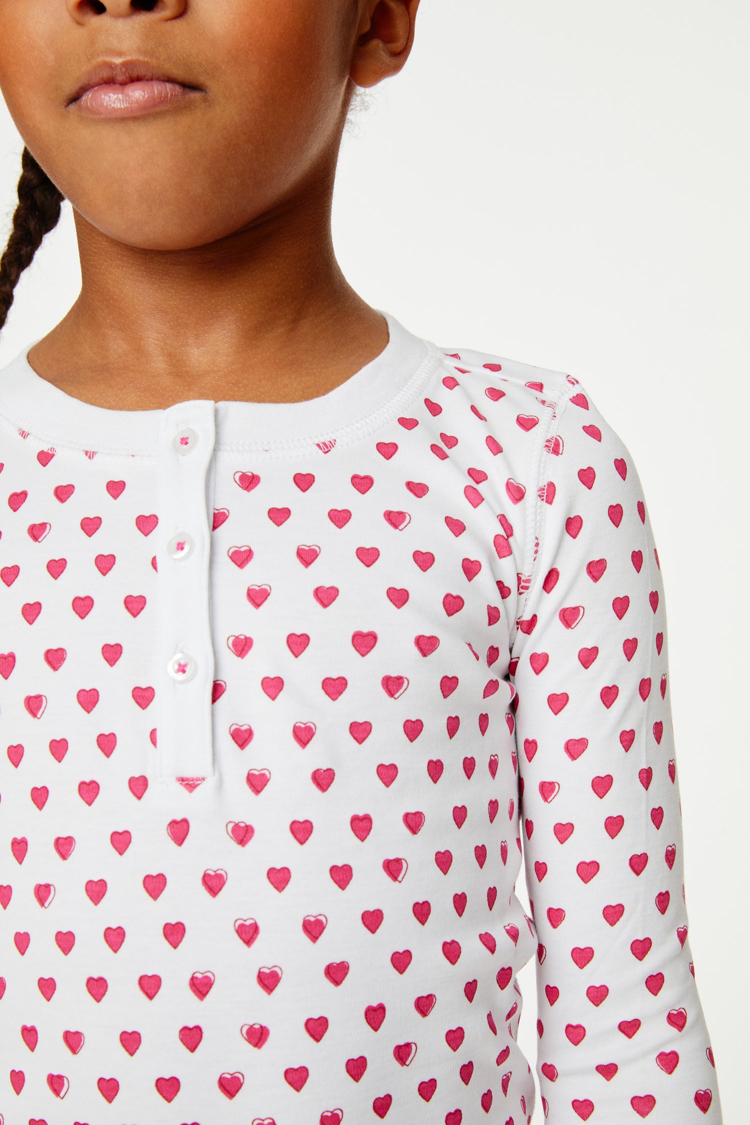 Roller Rabbit Pink Kids Hearts Pajamas