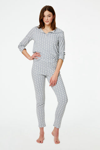 Roller Rabbit Grey Hathi Pajamas