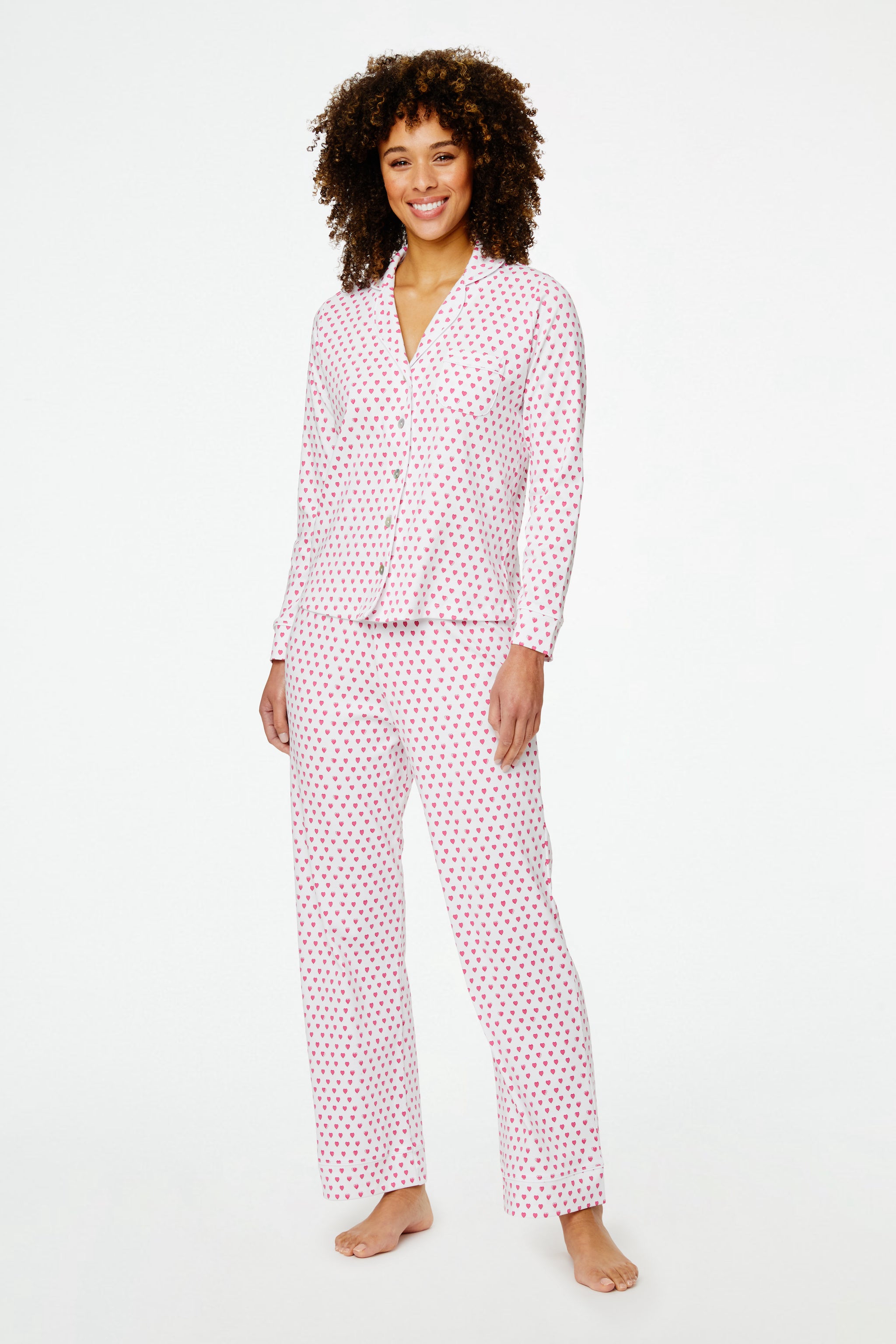 Hearts Loungewear Set | Roller Rabbit
