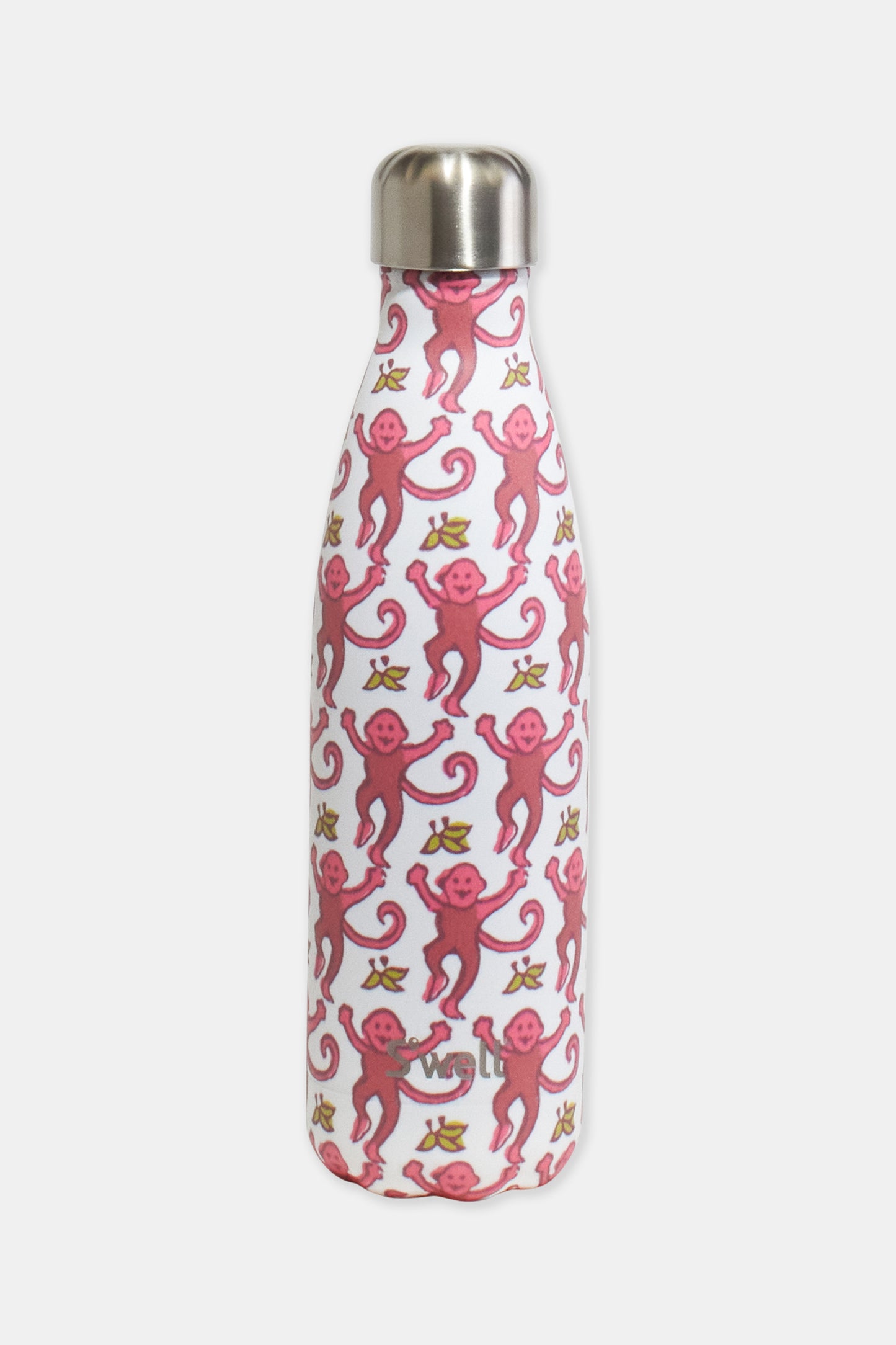 Roller Rabbit Pink Monkey Water Bottle