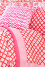 Roller Rabbit Pink Jemina Duvet Cover