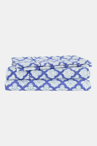 Roller Rabbit Blue Jemina Sheet Set