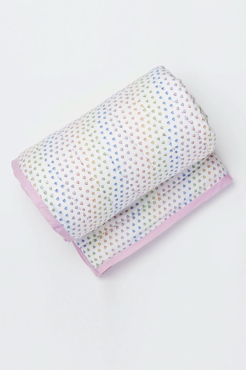 Disco Hearts Quilt | Roller Rabbit