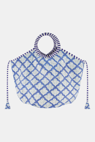 Roller Rabbit Blue Jemina Bondi Bag